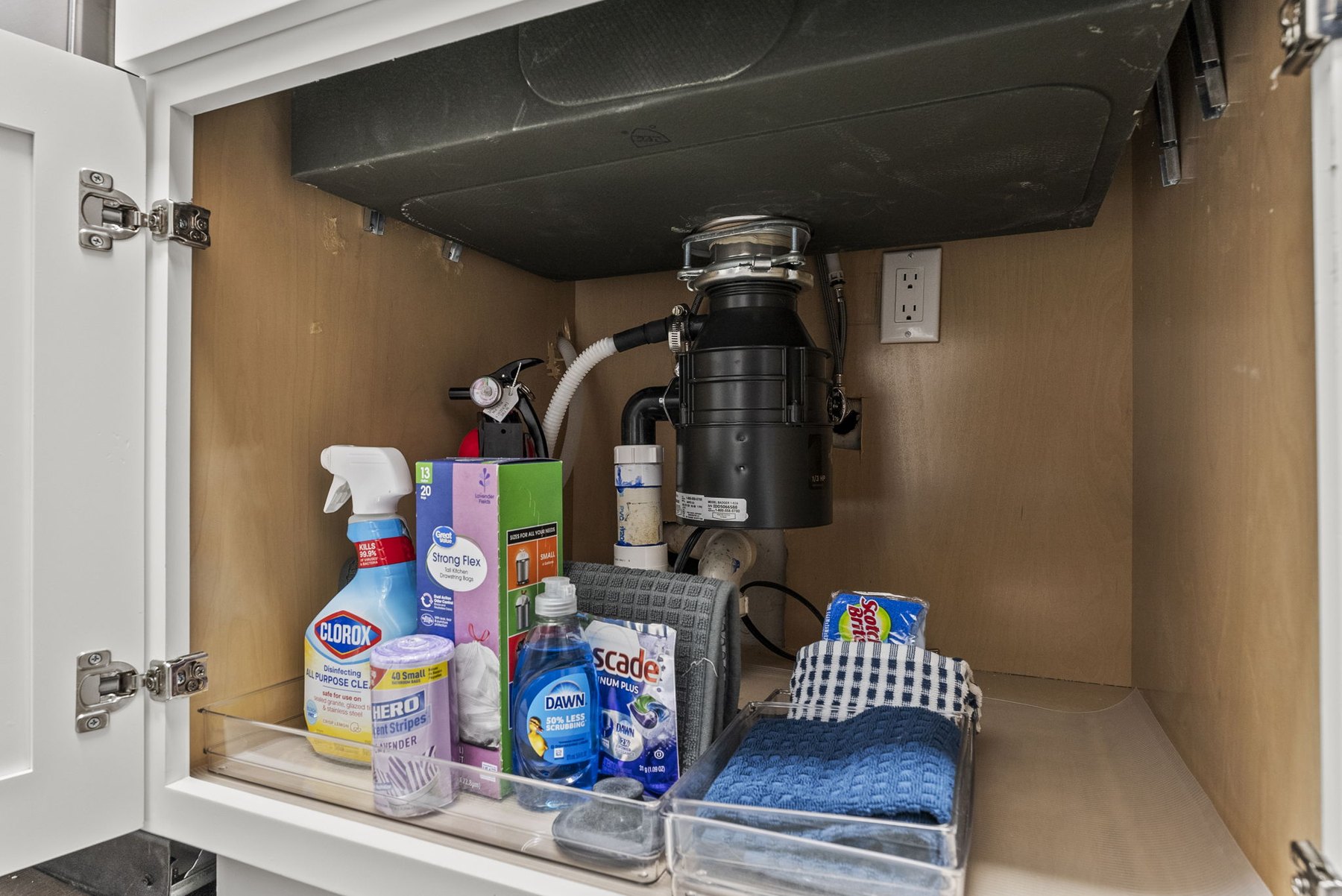 Cleaning supplies and household essentials at The Modern Boho